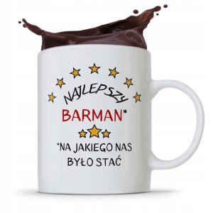 Kubek Prezent Dla Barmana Barmanki Najlepszy