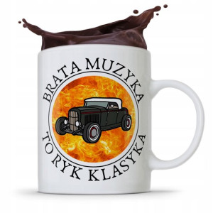 Kubek Prezent Dla Brata Barat Muzyka Ryk Silnika