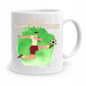 Kubek Prezent Dla Brata Dziecka Brat Super Piłkarz