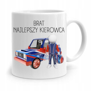 Kubek Prezent Dla Brata Najlepszy Kierowca!