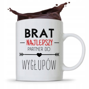 Kubek Prezent Dla Brata Partner Do Wygłupów