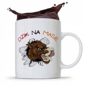 Kubek Prezent Dla Chłopaka Dzik Na Masie