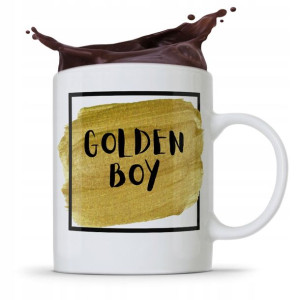 Kubek Prezent Dla Chłopaka Faceta Golden Boy