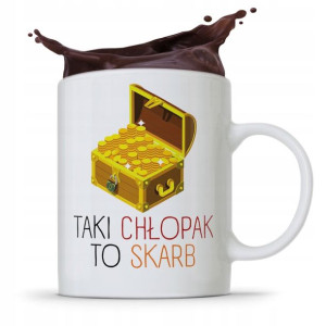 Kubek Prezent Dla Chłopaka Taki Chłopak To Skarb