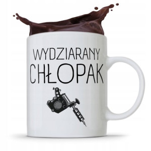 Kubek Prezent Dla Chłopaka Wydziarany Chłopak