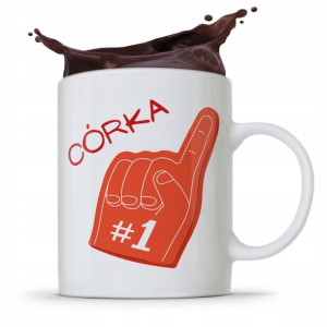 Kubek Prezent Dla Córki Dziecka Córka Numer Jeden