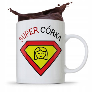 Kubek Prezent Dla Córki Dziecka Super Córka