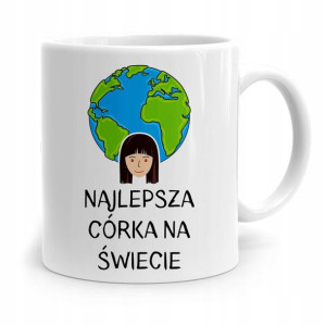 Kubek Prezent Dla Córki Najlepsza Córka Na Świecie