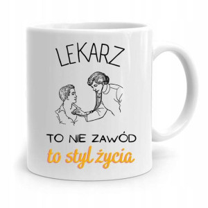 Kubek Prezent Dla Doktora Lekarza Styl Życia