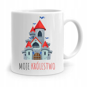 Kubek Prezent Dla Dzieci Moje Królestwo +imię