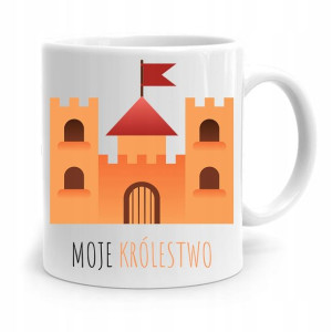 Kubek Prezent Dla Dzieci Moje Królestwo +imię