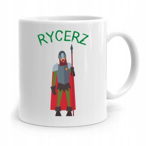 Kubek Prezent Dla Dzieci Syna Super Rycerz +imię