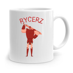 Kubek Prezent Dla Dzieci Syna Super Rycerz +imię