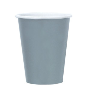 Kubeczki Papierowe Z Papieru Srebrne 250 Ml