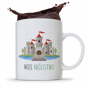Kubek Prezent Dla Dziecka Moje Królestwo +imię