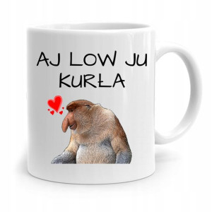 Kubek Prezent Dla Dziewczyny Aj Low Ju Kurła