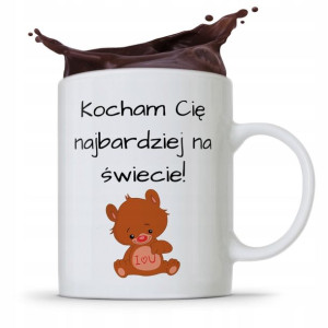 Kubek Prezent Dla Dziewczyny Kocham Cię !