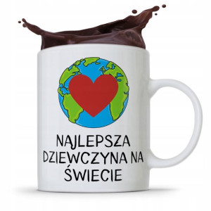 Kubek Prezent Dla Dziewczyny Najlepsza Na Świecie
