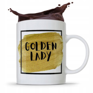 Kubek Prezent Dla Dziewczyny Żony Golden Lady