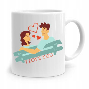 Kubek Prezent Dla Dziewczyny Żony I Love You