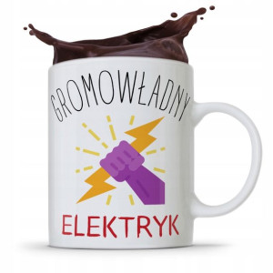 Kubek Prezent Dla Elektryka Gromowładny Elektryk