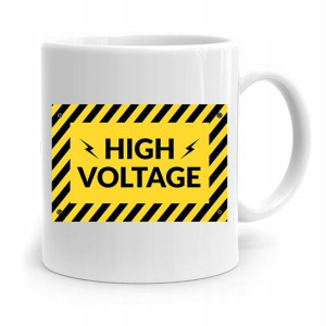 Kubek Prezent Dla Elektryka High Voltage