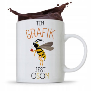Kubek Prezent Dla Grafika Który Jest Osom