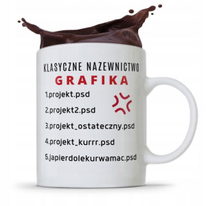 Kubek Prezent Dla Grafika Nazewnictwo Grafika