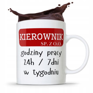 Kubek Prezent Dla Kierownika Kierownik Sp.z O.o.