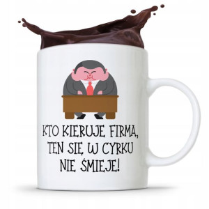 Kubek Prezent Dla Kierownika O Złotym Sercu