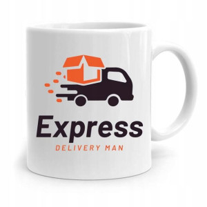 Kubek Prezent Dla Kuriera Express Delivery Man