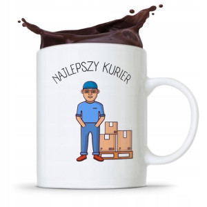 Kubek Prezent Dla Kuriera Najlepszy Kurier Prezent