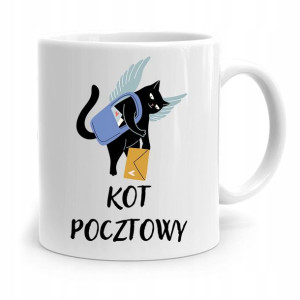 Kubek Prezent Dla Listonosza Kot Pocztowy