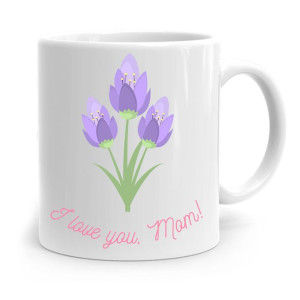Kubek Prezent Dla Mamy Matki I Love You Mom!