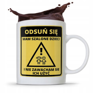 Kubek Prezent Dla Mamy Matki Mam Szalone Dzieci