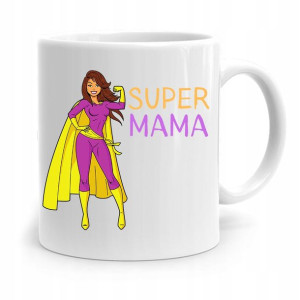 Kubek Prezent Dla Mamy Matki Super Mama