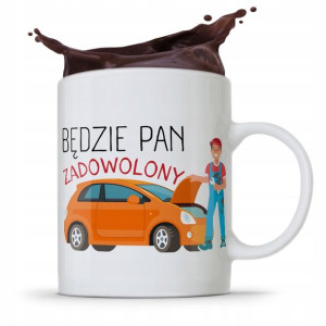 Kubek Prezent Dla Mechanika Będzie Pan Zadowolony