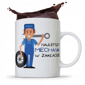 Kubek Prezent Dla Mechanika Najlepszy W Zakładzie