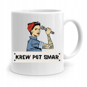 Kubek Prezent Dla Mechanika Pot Krew I Smar