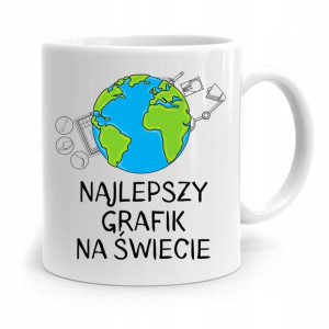 Kubek Prezent Dla Najlepszego Grafika Na Swiecie
