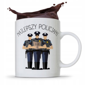 Kubek Prezent Dla Najlepszego Policjanta