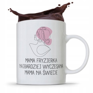 Kubek Prezent Dla Najlepszej Mamy Fryzjerki