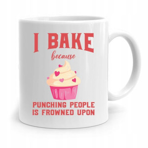 Kubek Prezent Dla Piekarza I Bake Because