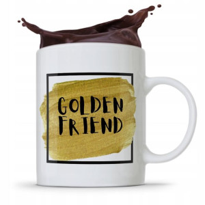 Kubek Prezent Dla Przyjaciela Golden Friend
