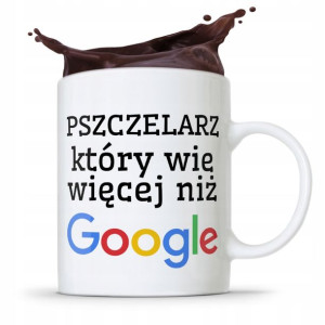 Kubek Prezent Dla Pszczelarza Wie Więcej Niż Gogle