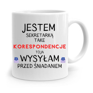 Kubek Prezent Dla Sekretarki Korespondencje