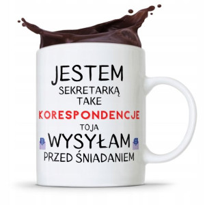 Kubek Prezent Dla Sekretarki Korespondencje