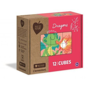 Clementoni 45006 Cubi 12 Pff Dragons