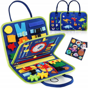 Tablica Manipulacyjna Sensoryczna Montessori Zegar