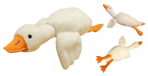Maskotka Pluszak Poduszka Gąska RUCHOMA GĘŚ 50 cm